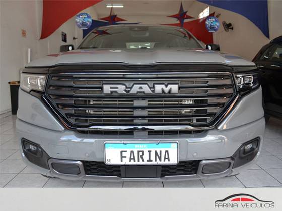 RAM RAMPAGE 2.0 HURRICANE 4 TURBO GASOLINA LARAMIE 4X4 AUTOMÁTICO
